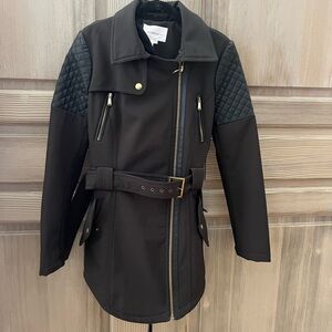 BCB Generation Faux leather insert coat size Medium